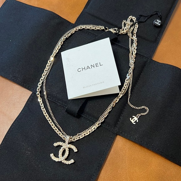 CHANEL Jewelry - Authentic Chanel CC pendant